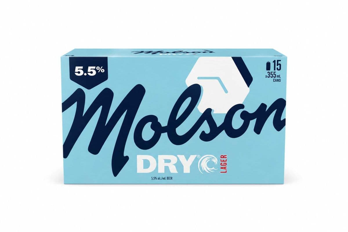 Molson Dry (15 x 355ml)