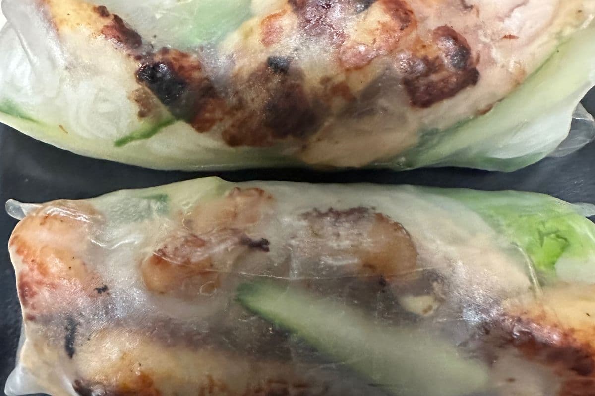 3A.Grilled Meat Salad Rolls