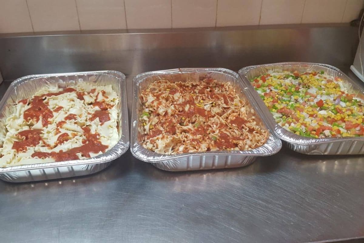 Two Large Lasagna