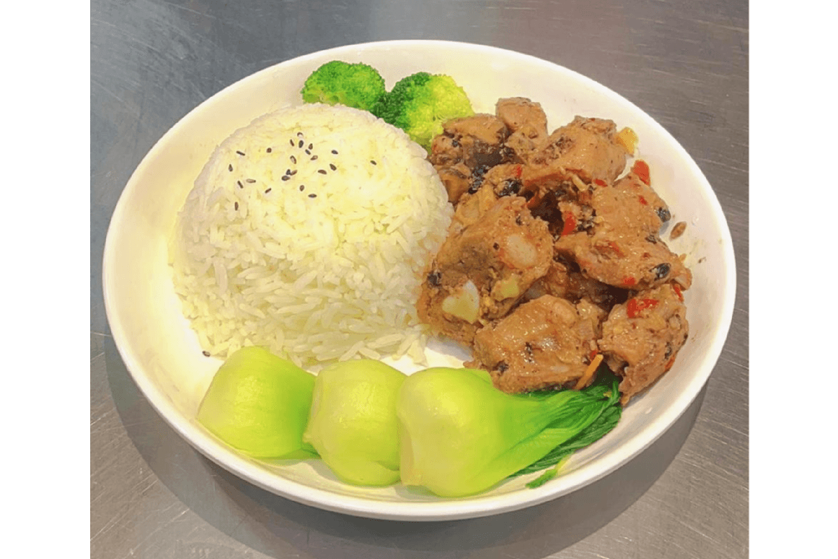 Rice with Spare Ribs 排骨盖饭