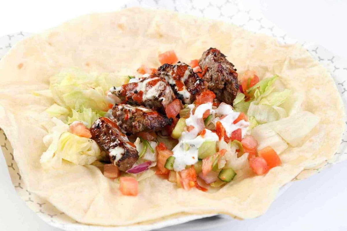 Beef Tikka Wrap