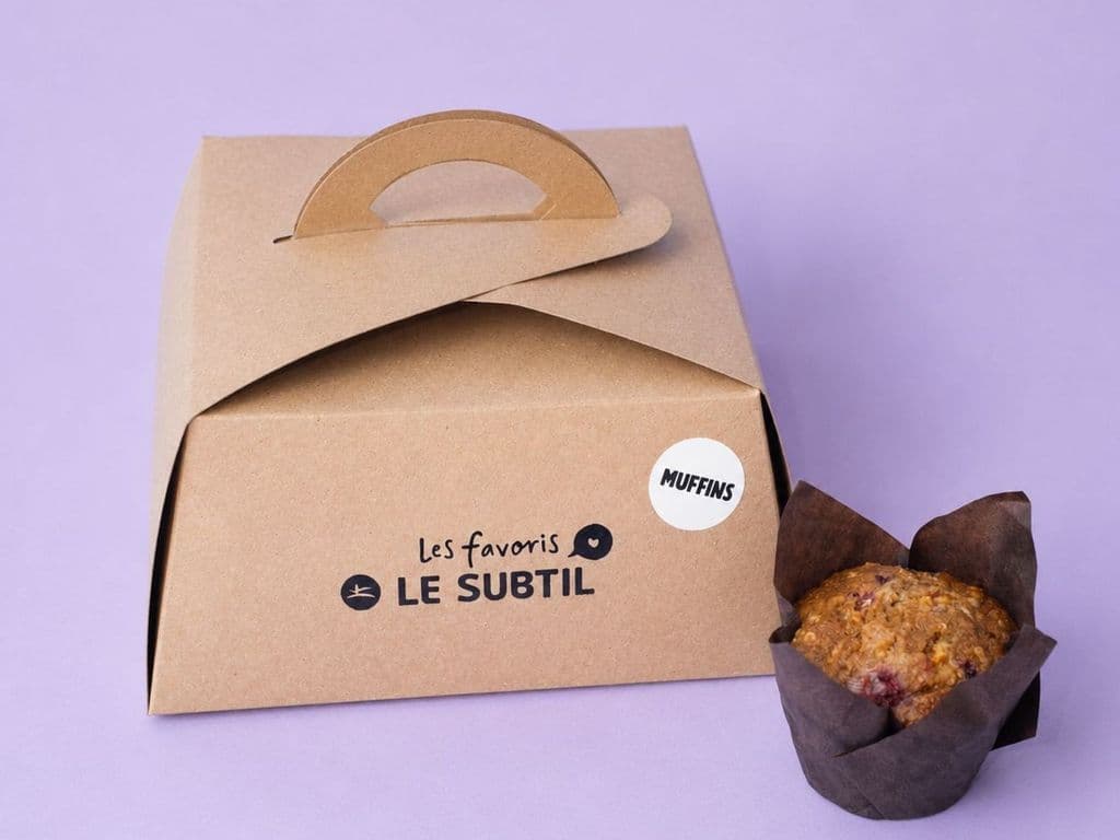 BOÎTE DE 6 MUFFINS AUX FRUITS