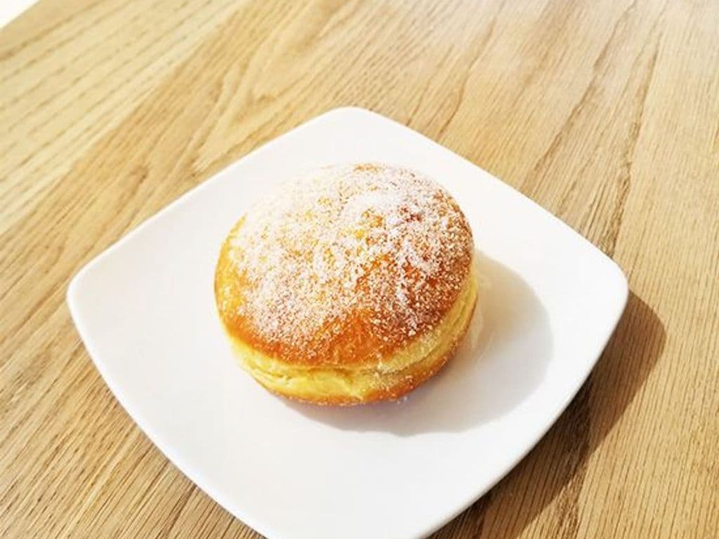 Strawberry Filled Donut