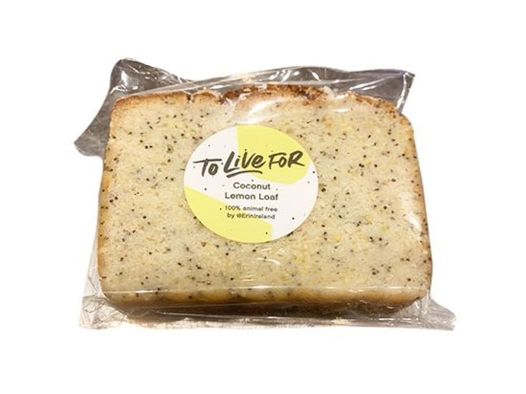 TO LIVE FOR VEGAN COCONUT LEMON LOAF
