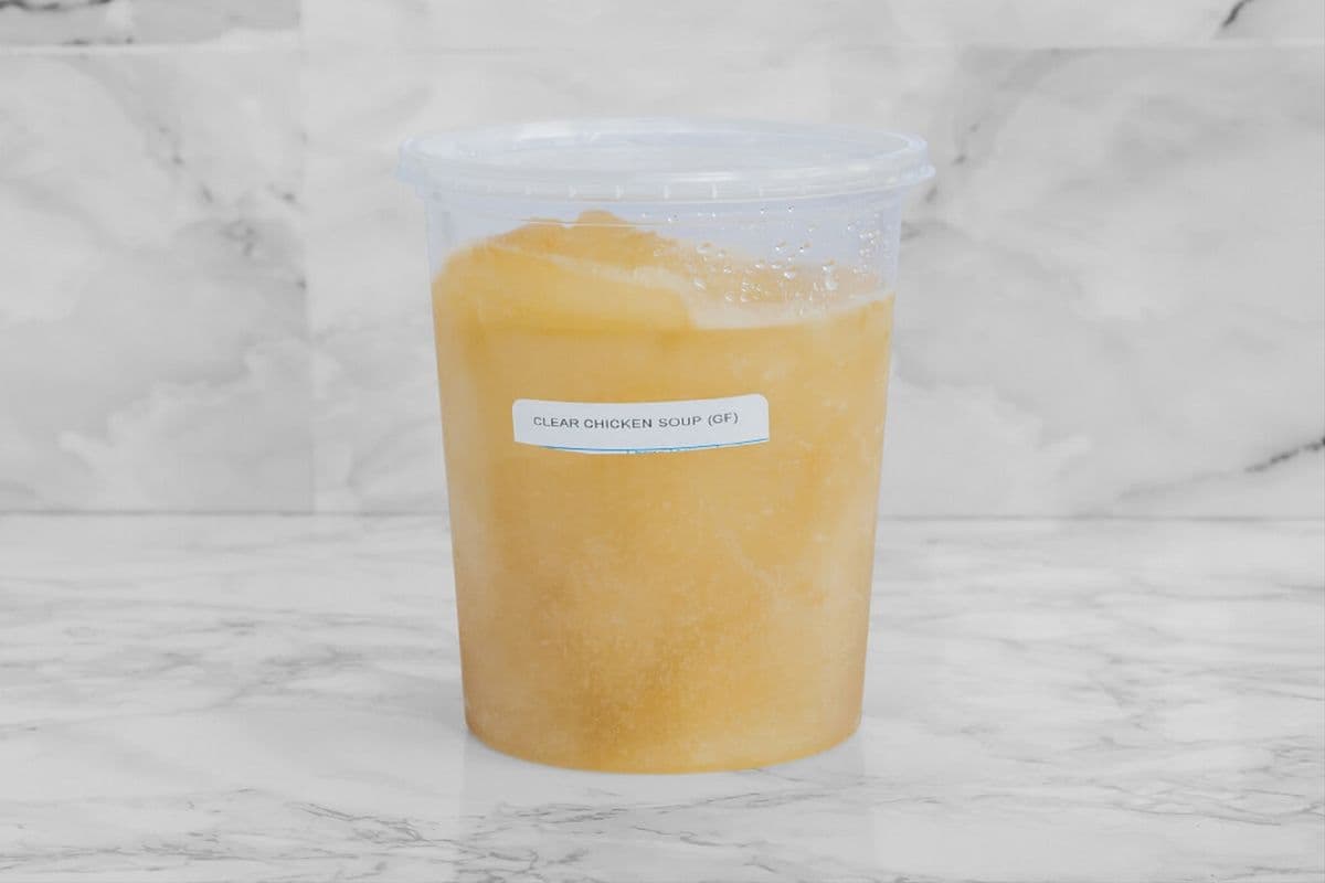 Frozen Clear Chicken Soup