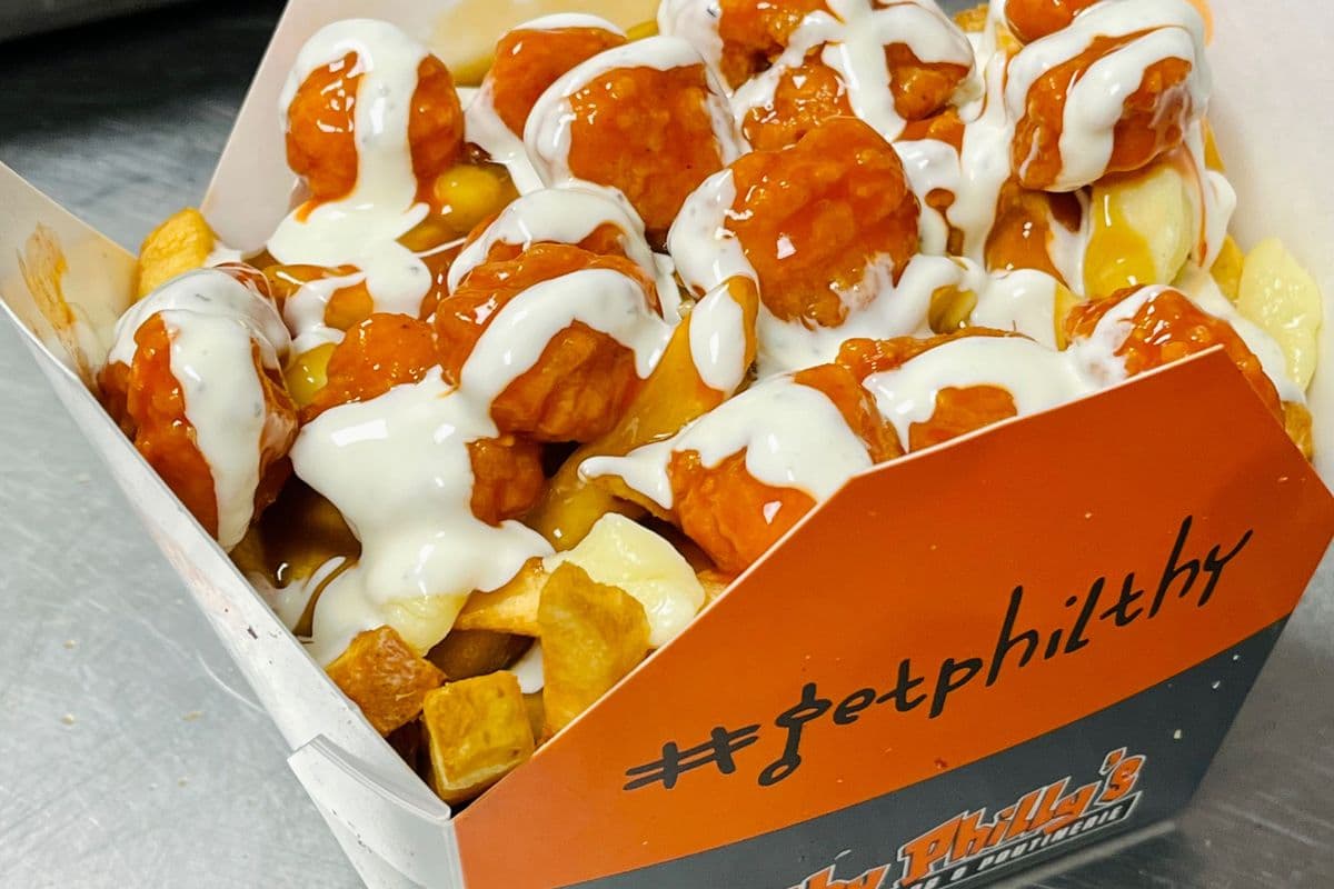 Buffalo Chicken Poutine