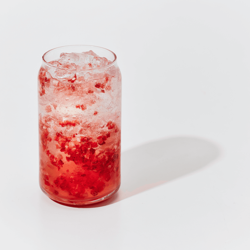 Fizz Fraise & Litchi / Strawberry & Lychee fizz