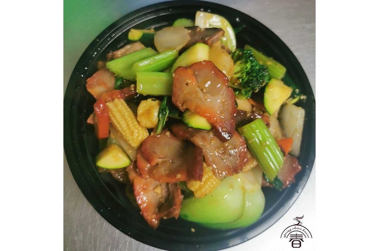 65. Pork with Mixed Vegetables