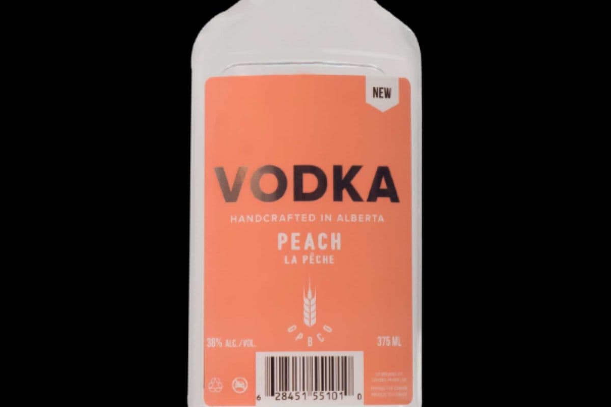 GP Vodka - Peach (1 x 375ml Bottle )