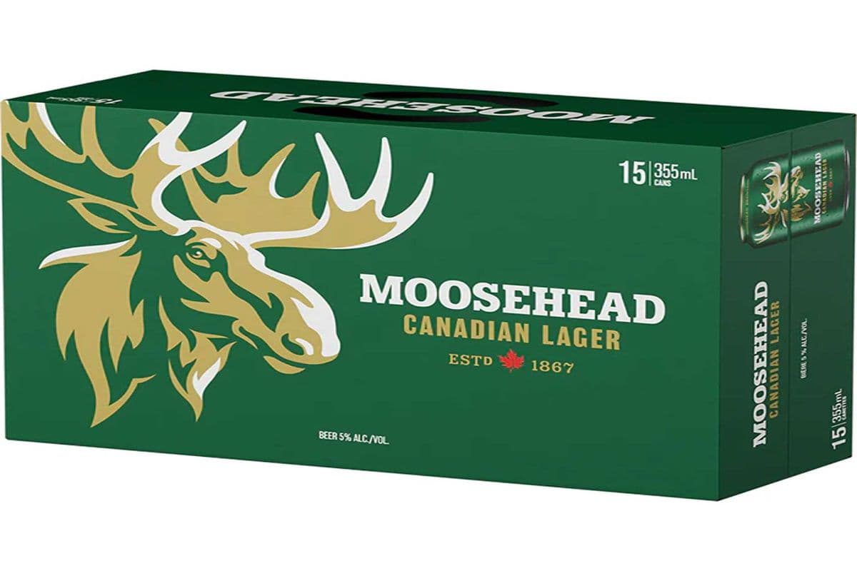 MOOSEHEAD LAGER 15 CANS (15 x 355ML)