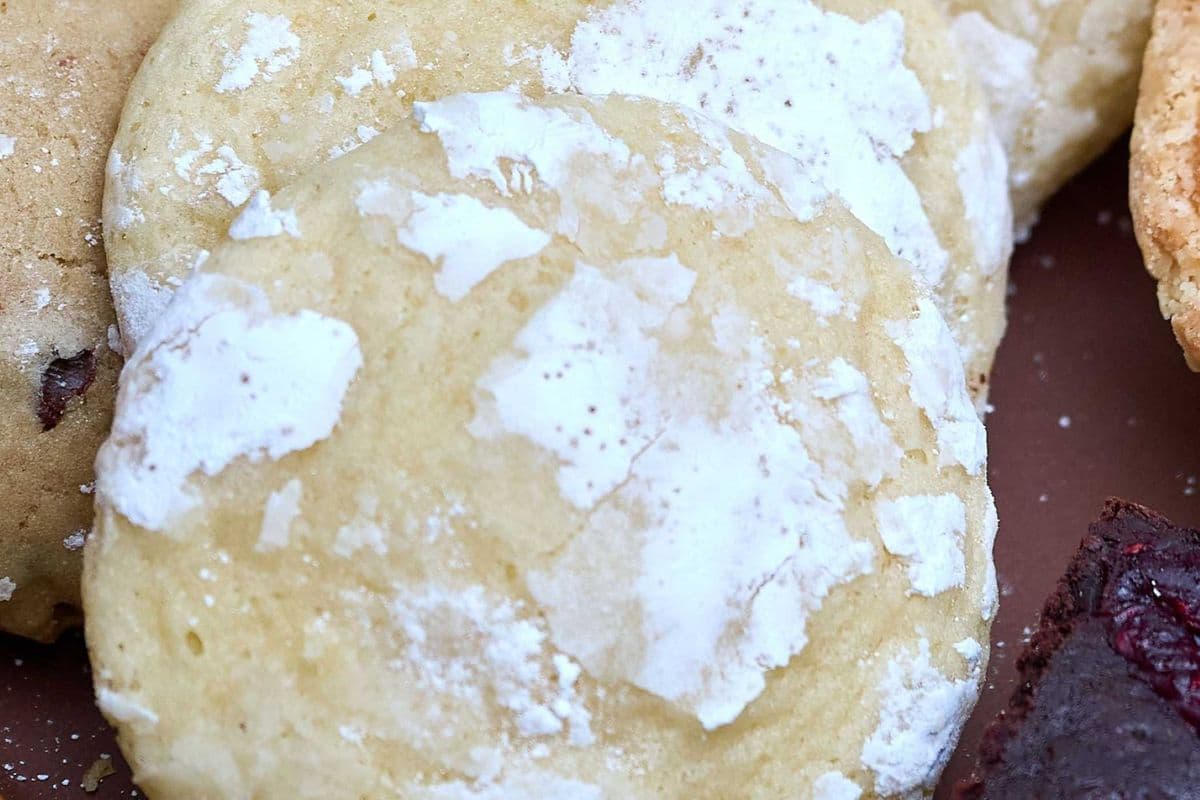 Lemon Crinkle Cookie
