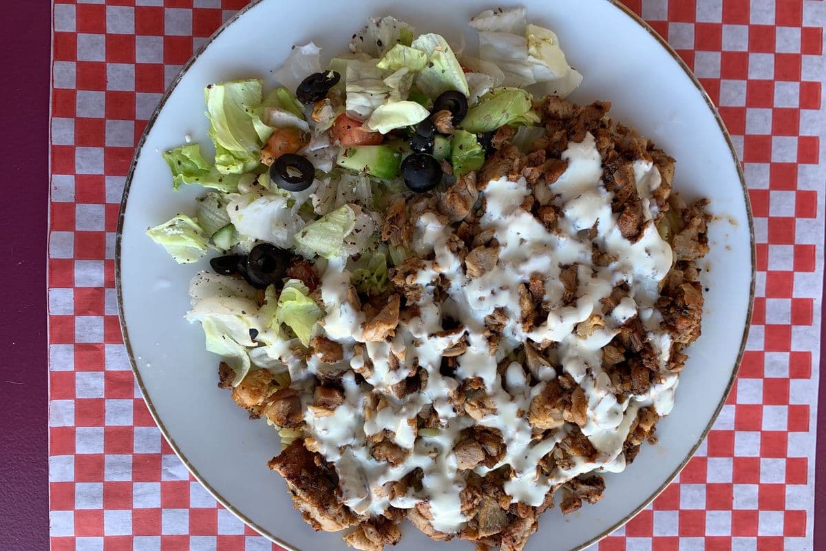 Chicken On Salad