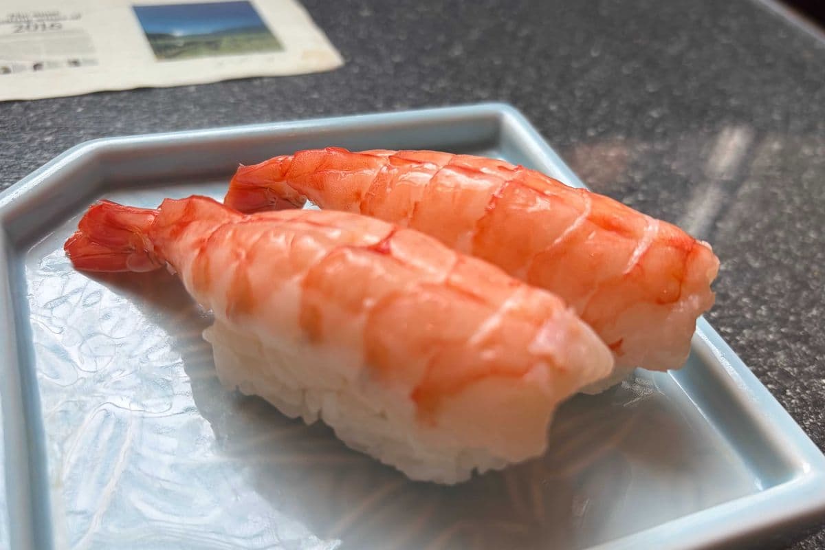 Steamed Prawn (Ebi) Nigiri