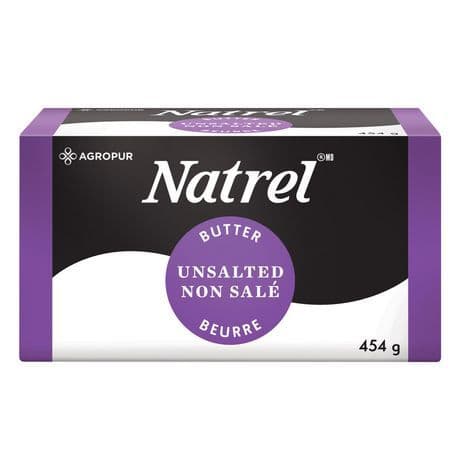 Natrel Beurre Non Salé / Unsalted Butter (454g)