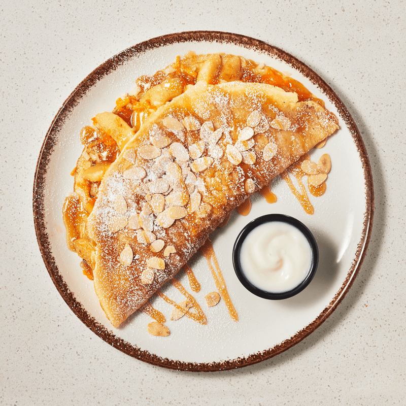 Apple & Cheddar Crepe / Crêpe pommes & cheddar