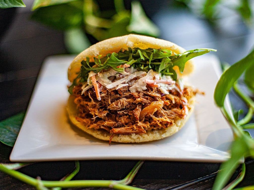 Arepa Pulled Pork