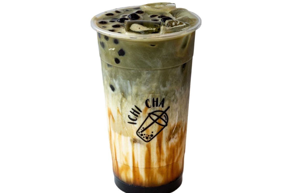 Matcha Latte With Pearl