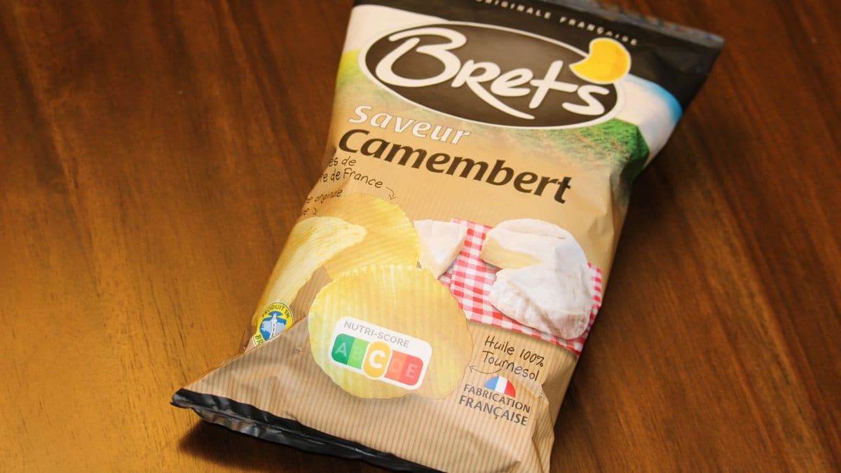 Camembert France Bret's Potato Chips (125 g)