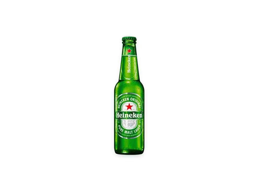 Heineken, Individual 12oz bottle beer (5.0% ABV)