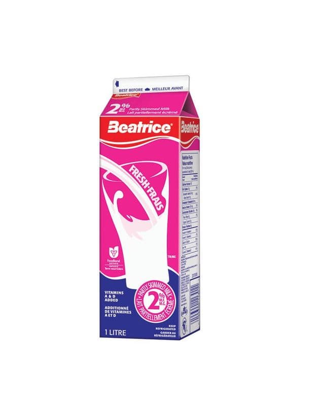 Lucerne 2% White Milk (1 L)