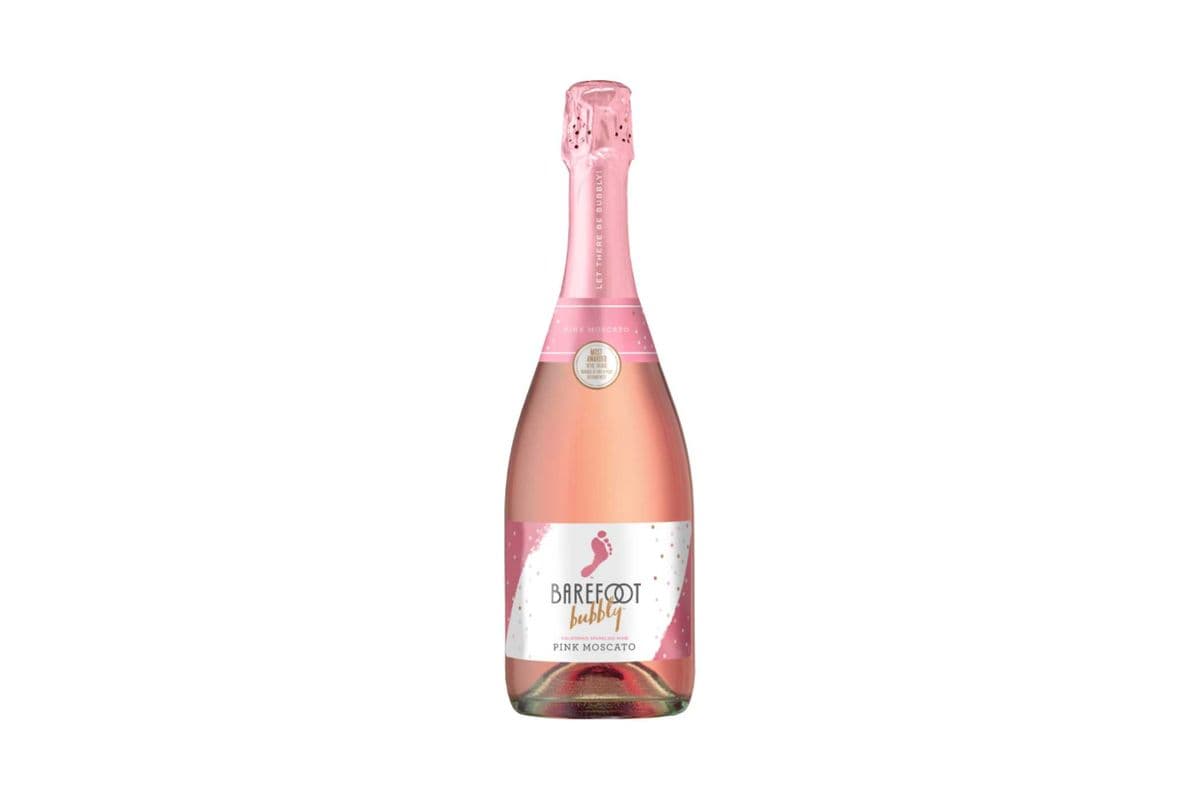 Barefoot Bubbly Pink Moscato (1 x 750mL)