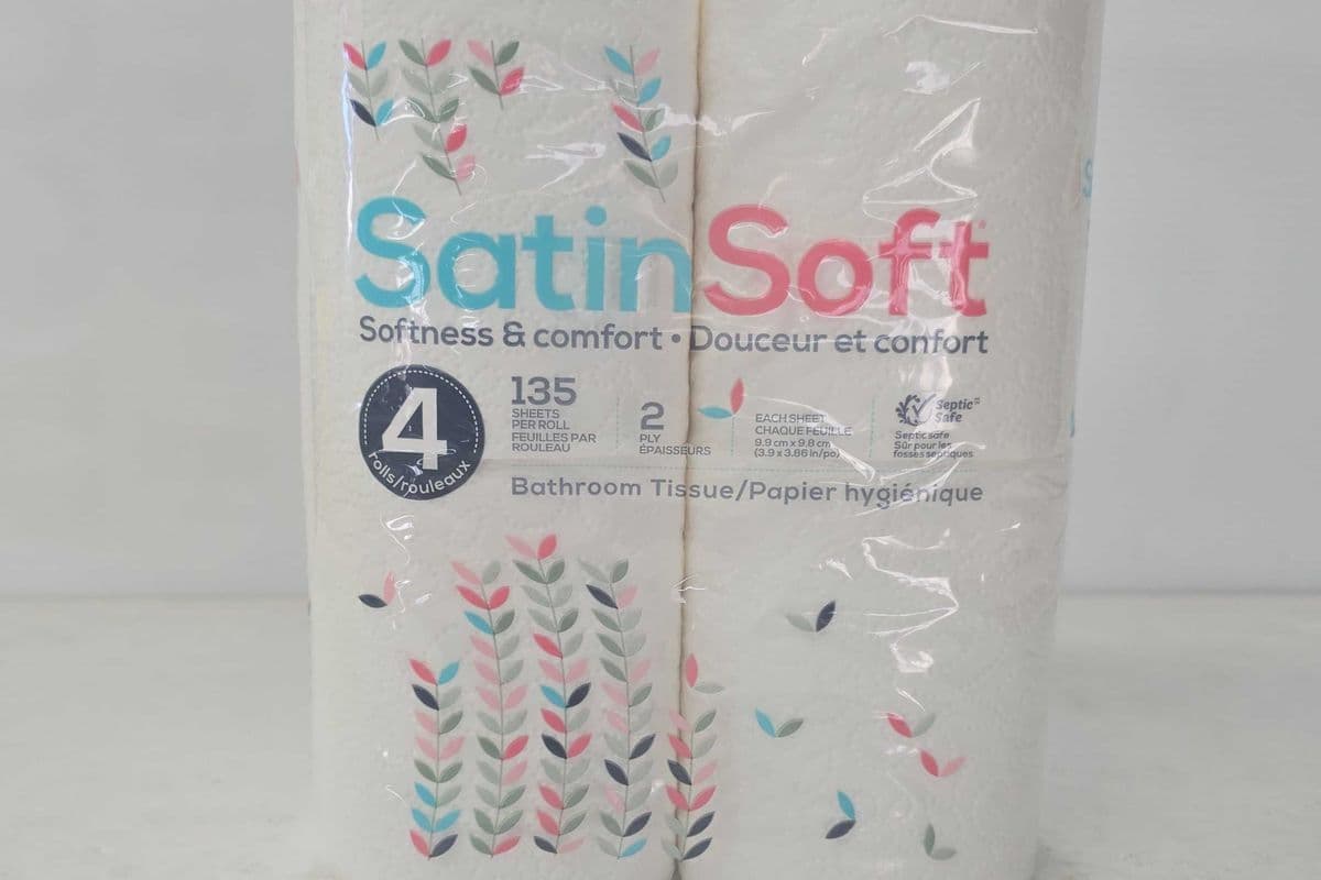 Satin Soft 4 rolls 2ply (4 rolls)