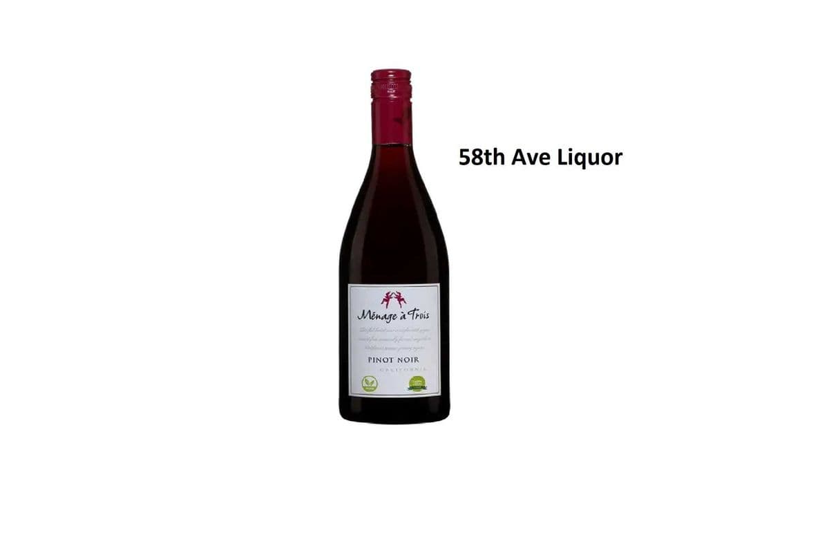 MENAGE A TROIS PINOT NOIR 750ML (1 x 750ML)