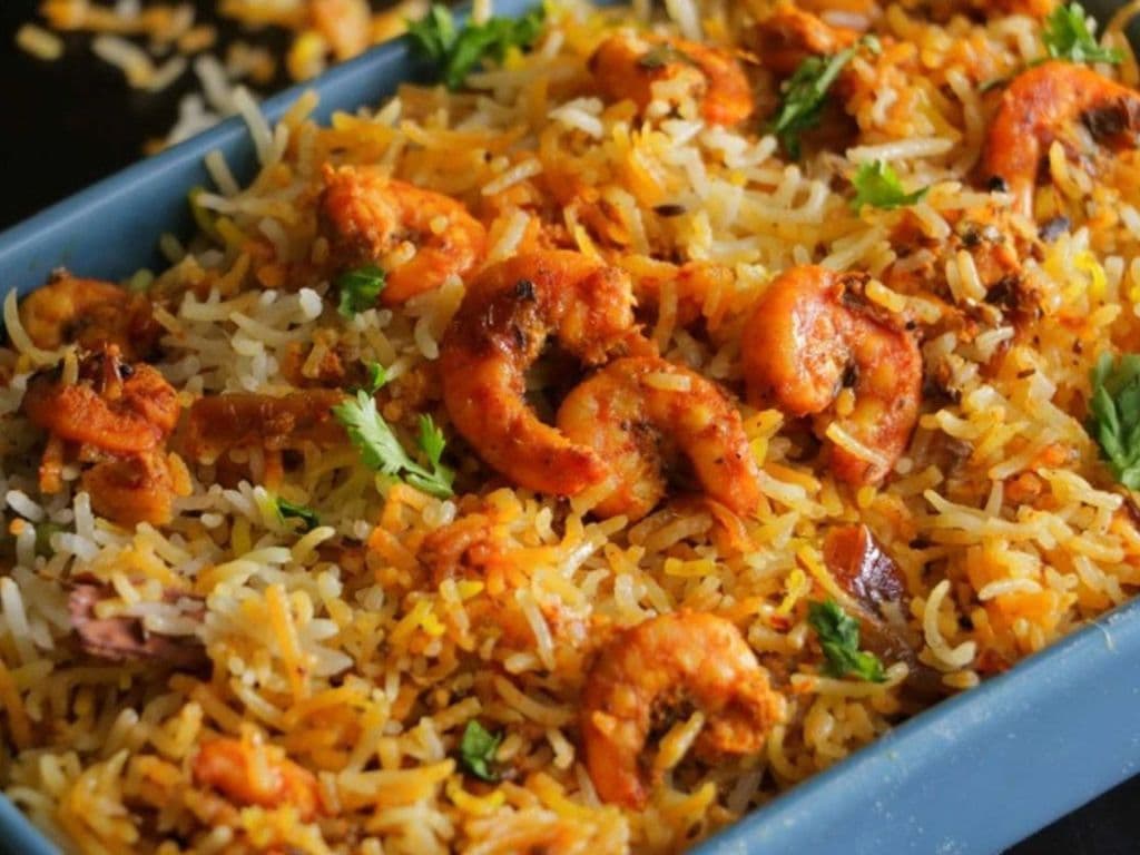 Prawn Biryani