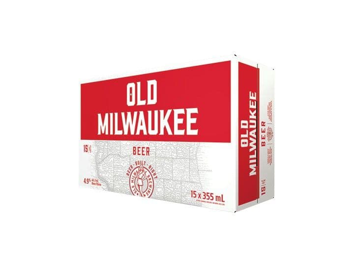 Old Milwaukee (15 Pack) (1 x 355 ml Cans)