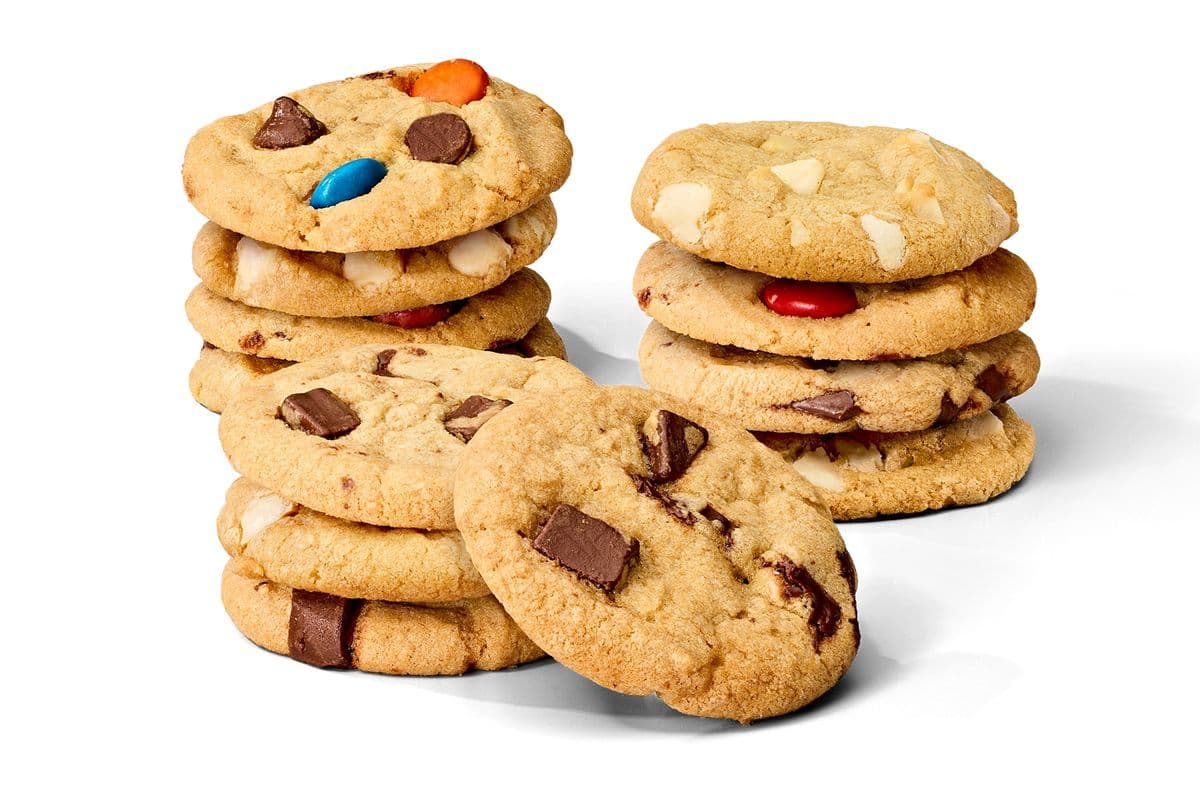 12 mini biscuits - assortis (côté)