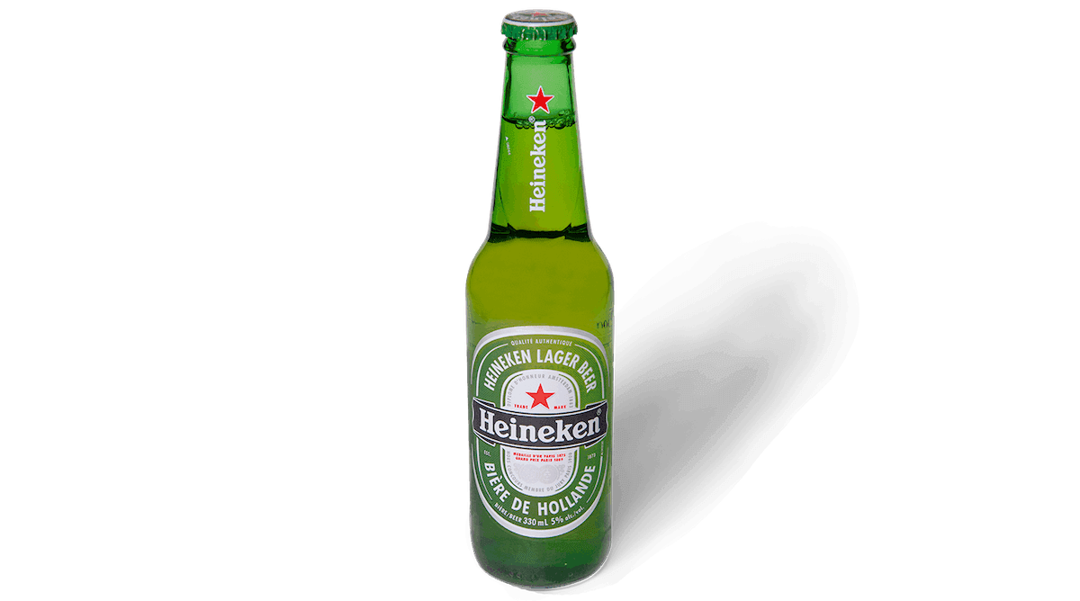 Heineken 341mL, Bière/Beer  (5% ABV)