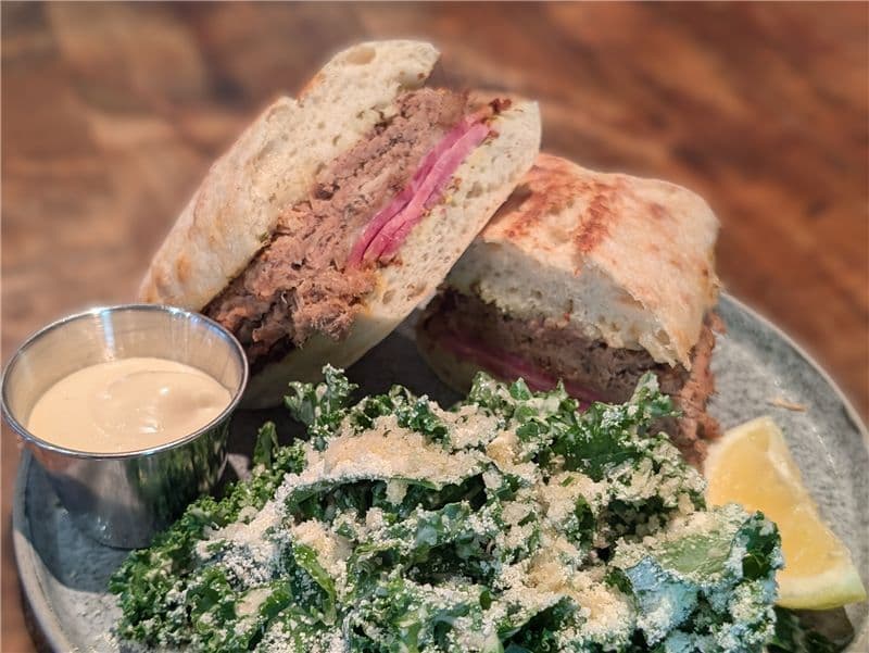 El Cubano + Salad