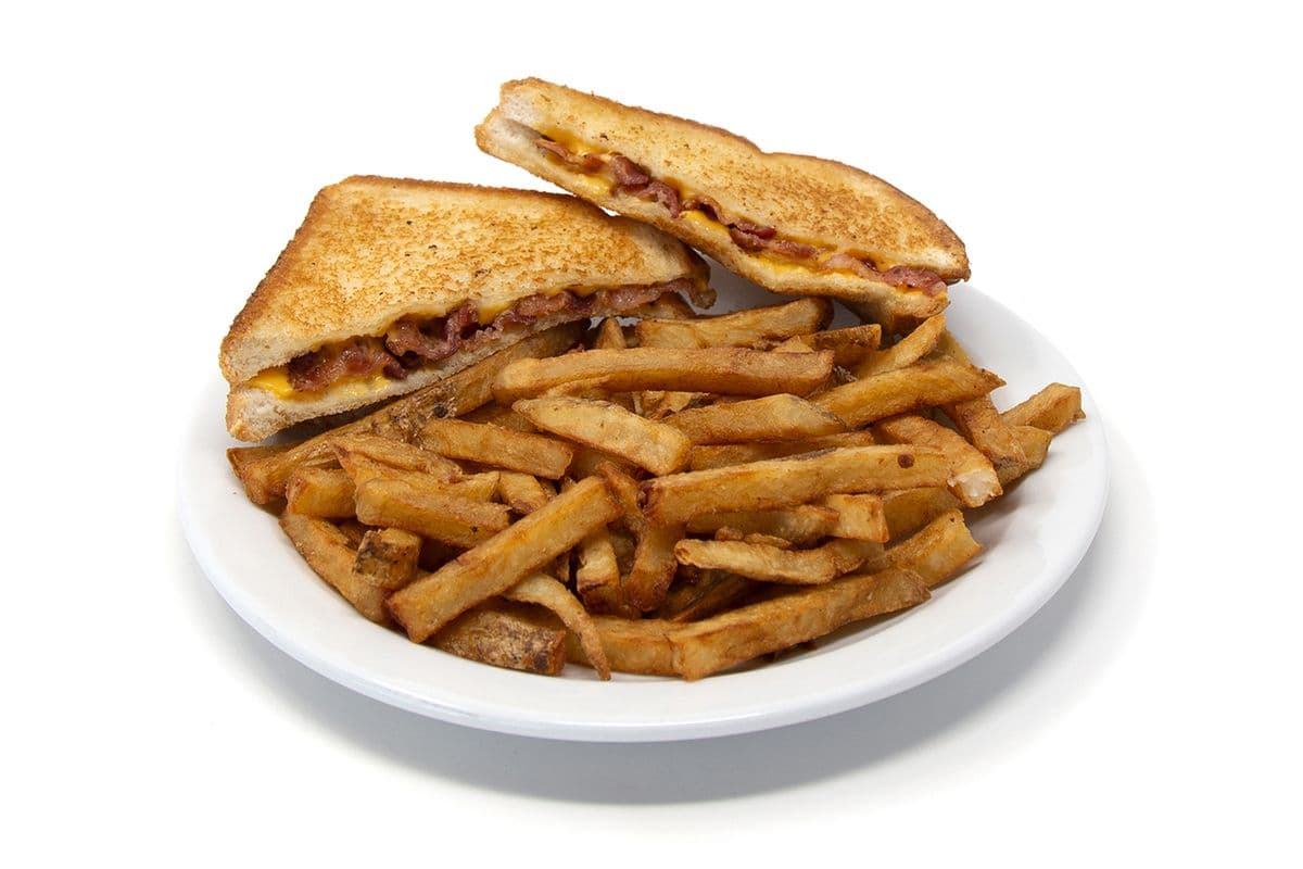 Grilled Cheese with Bacon Sandwich