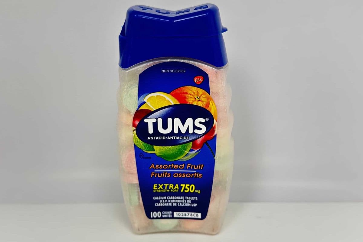 Tums extra strength Fruit- Assorted Fruits Bottle TB (100)