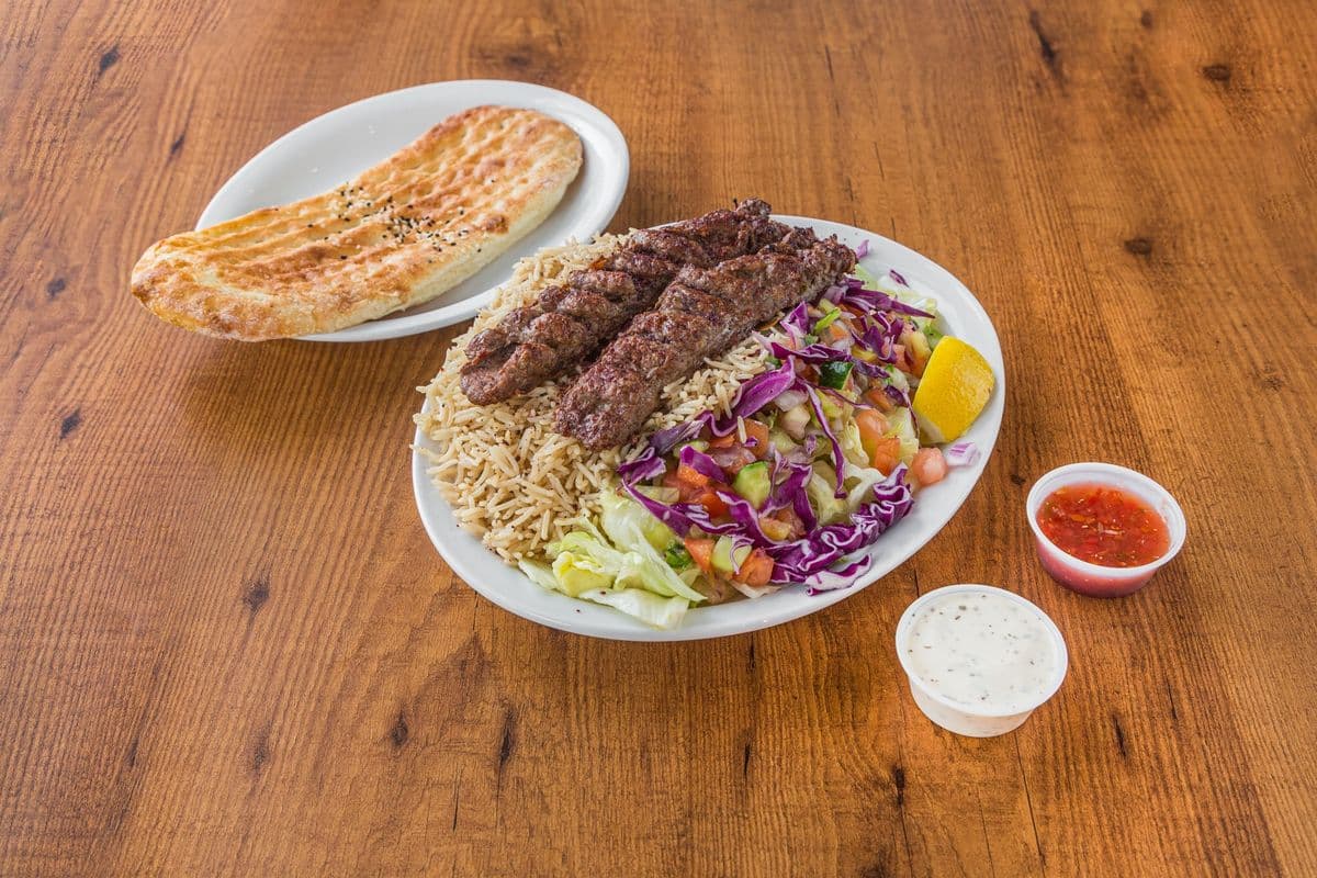 Kofta Kabob Dinner (Ground Beef)