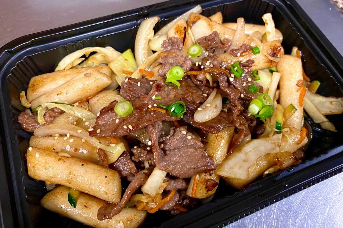 Beef Bulgogi Rice Cake