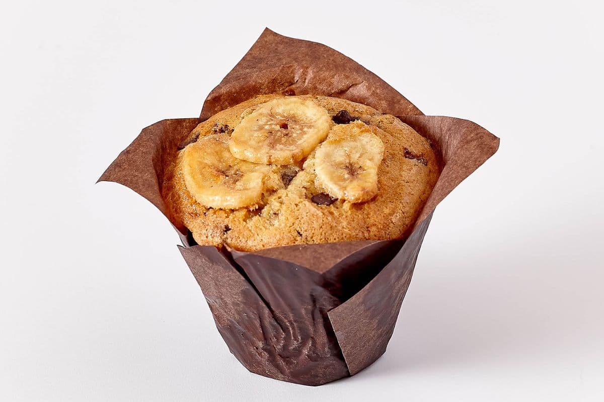 Muffin à la banane et chocolat / Banana and Chocolate Muffin