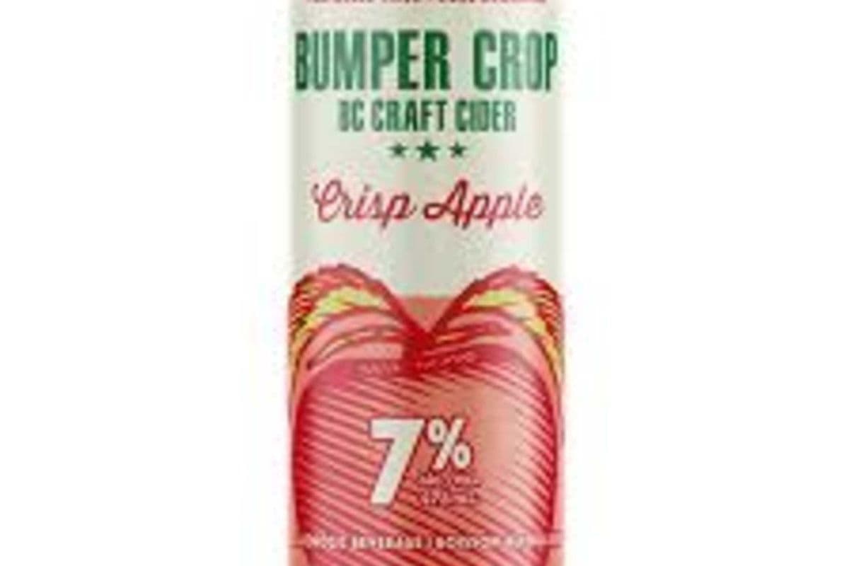 Bumper Crop Crisp Apple Cider 473 ml (1 x 473ml)