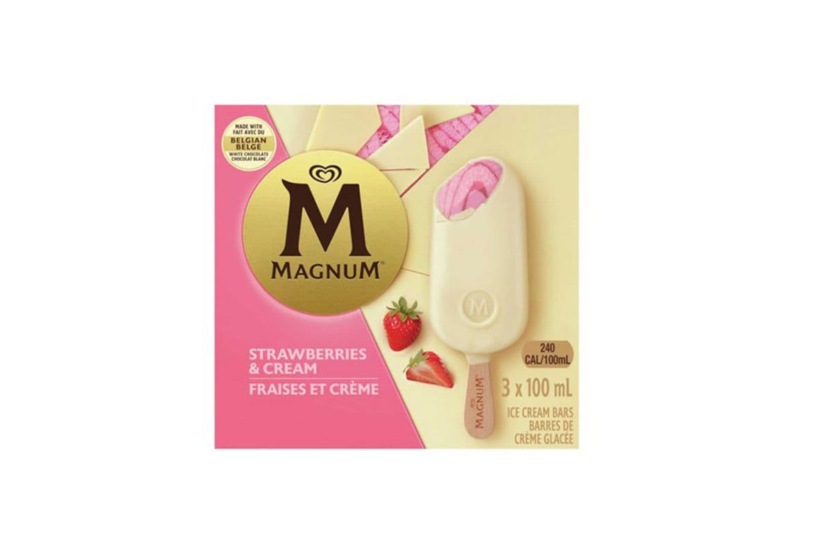 Magnum-Strawberries & Cream 3x 100ml