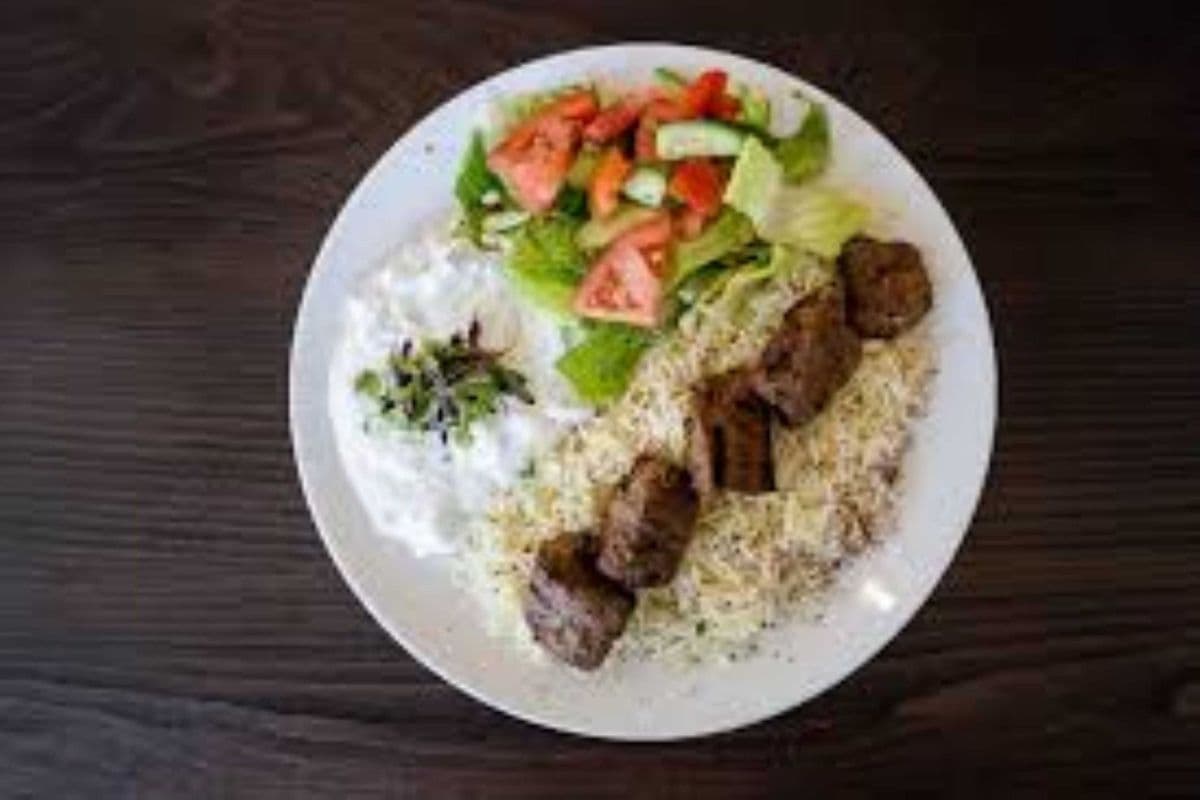 Lamb Kabab platter