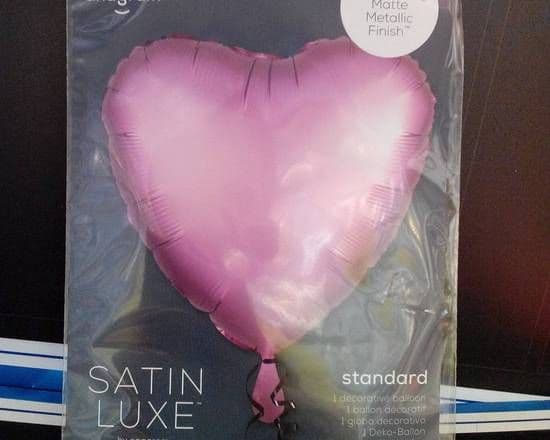 15-18" Heart Shape Foil Balloon - Pink