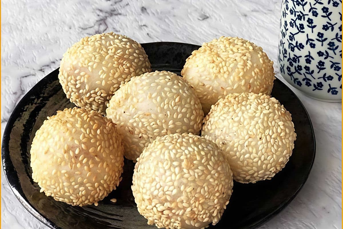 Deep Fried Sesame Ball(5 pcs)【new】
