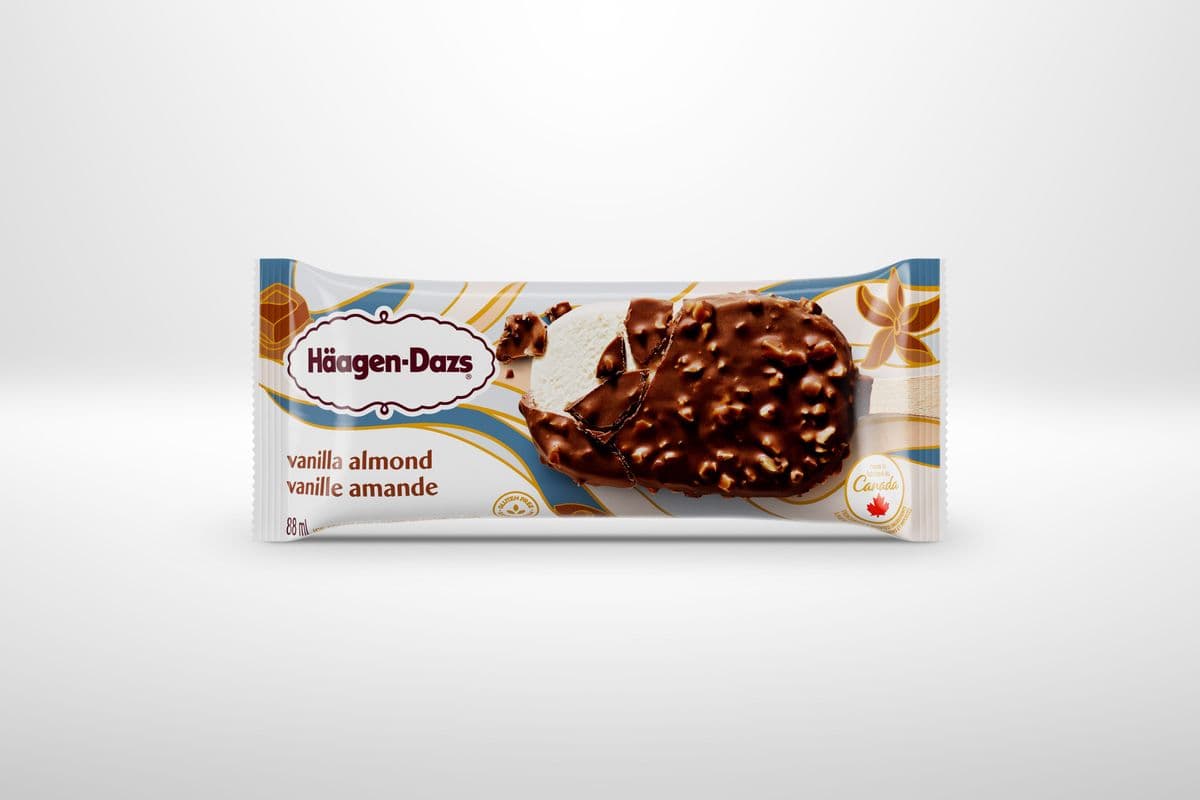Haagen-Dazs Vanilla Almond (88 ml)