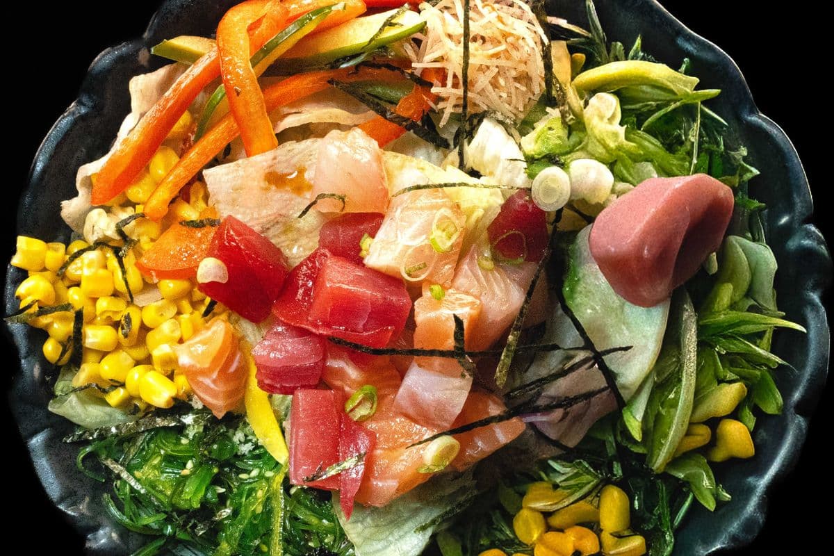 1081. Rainbow Poke Bowl