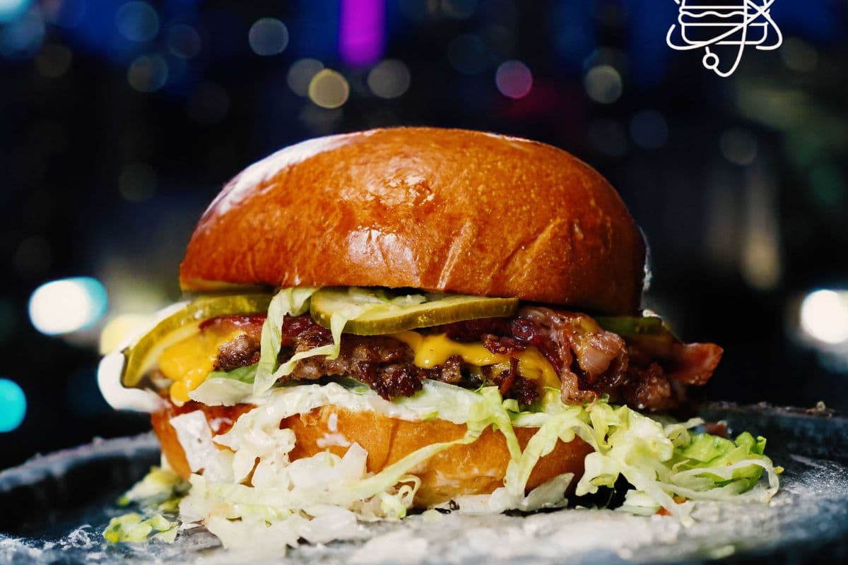 Double Cheese Smash Burger