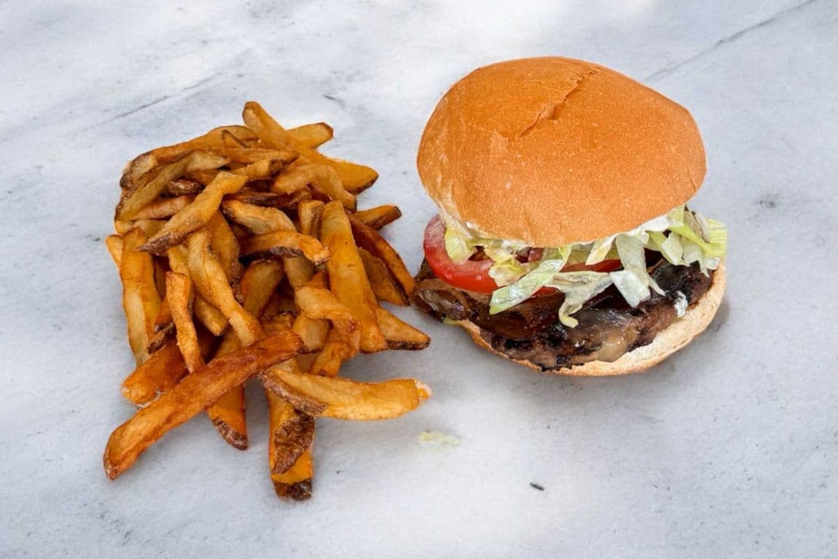 Sweet Donair Cheeseburger