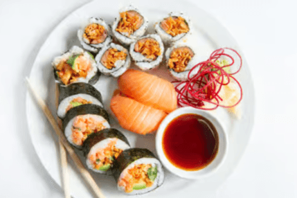 Combo sushi au saumon