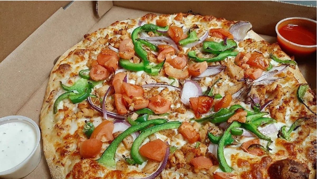 Extra Large Chicken Shawarma Pizza