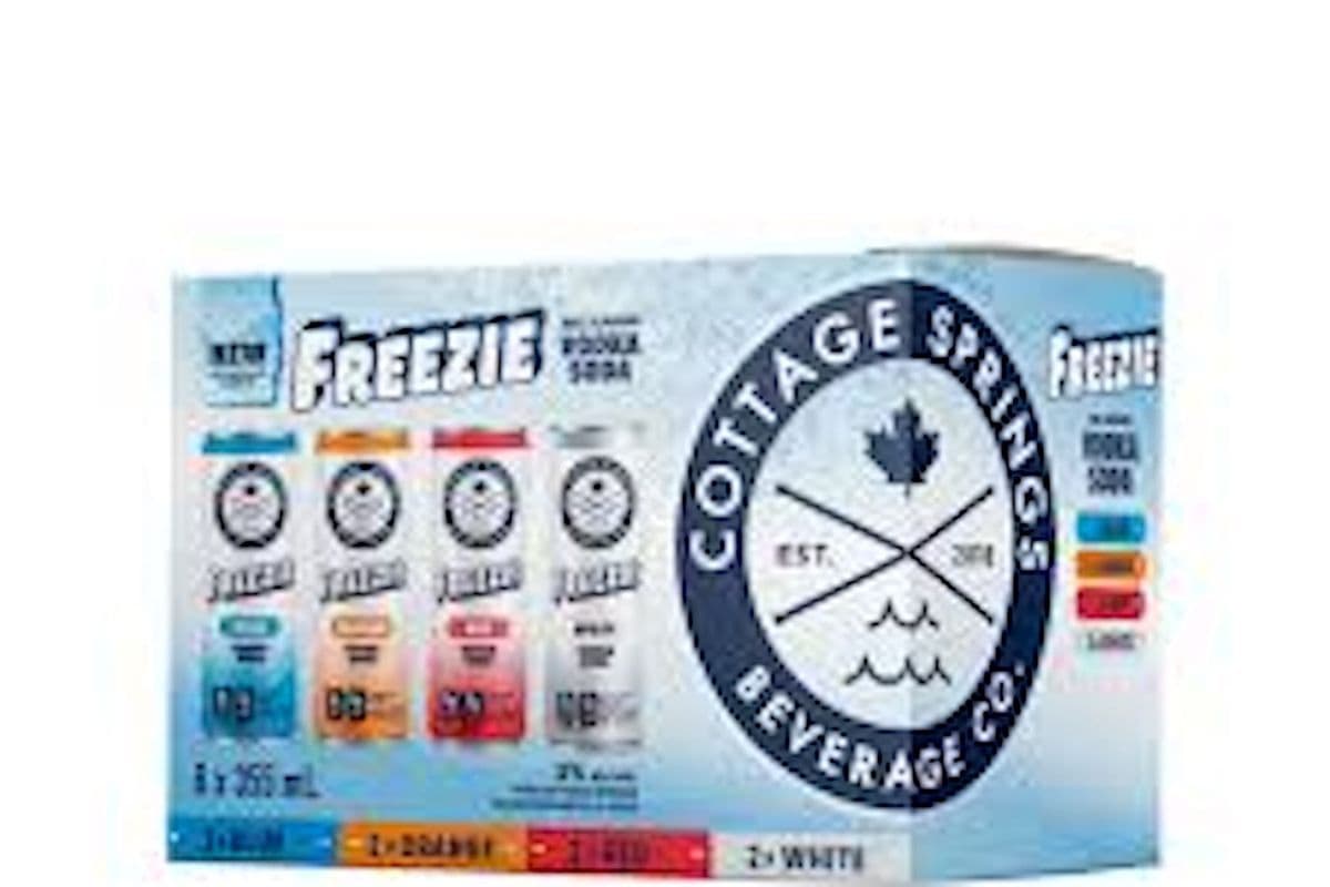 freezie vodka soda 8can (6 x 355ml)