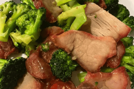 Sliced Pork with Broccoli
